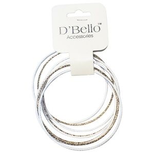 D' BELLO WOMEN'S WHITE BRACELET